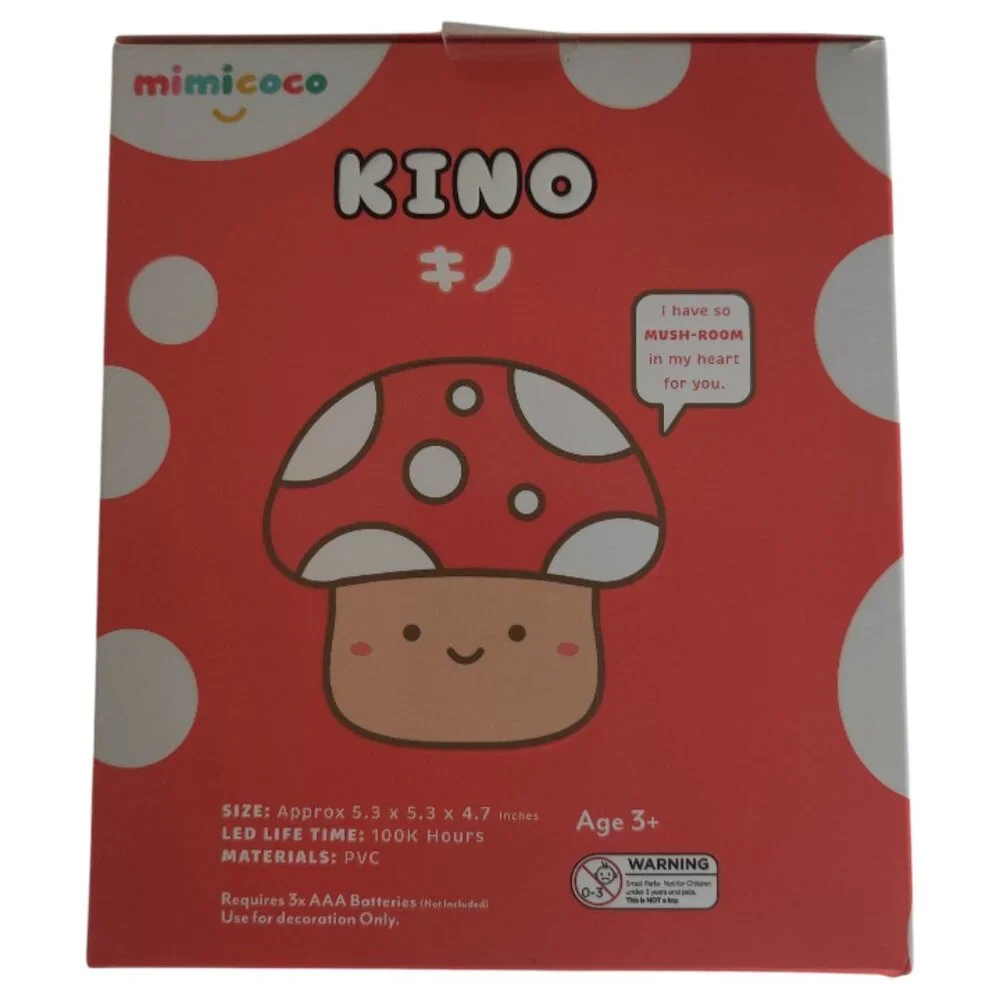 Mimicoco Kino Mushroom Warm White Moodlight NIB